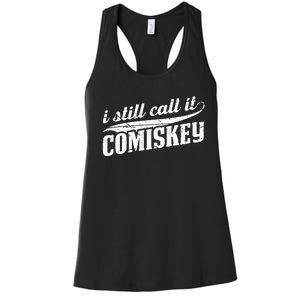 I Still Call It Comiskey Baseball Lovers Women's Racerback Tank