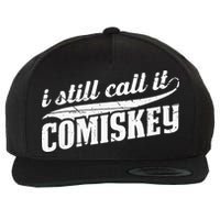 I Still Call It Comiskey Baseball Lovers Wool Snapback Cap