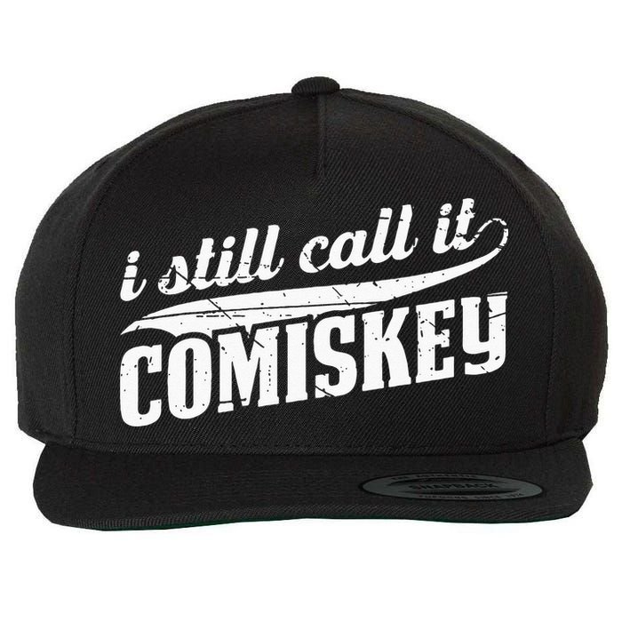 I Still Call It Comiskey Baseball Lovers Wool Snapback Cap