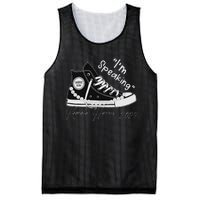 IM Speaking Chucks And Pearls Election Kamala 2024 Mesh Reversible Basketball Jersey Tank