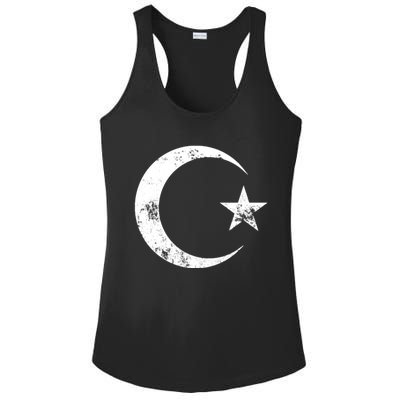 Islam Symbol Cool Islamic Muslim Sign Gift Ladies PosiCharge Competitor Racerback Tank