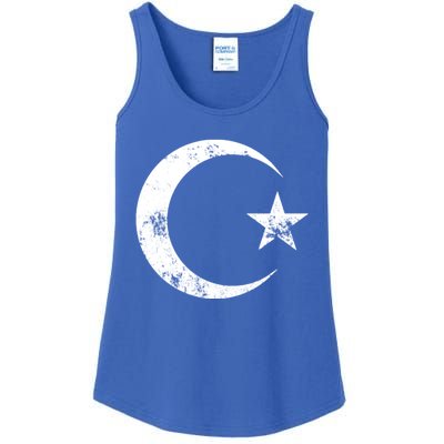 Islam Symbol Cool Islamic Muslim Sign Gift Ladies Essential Tank