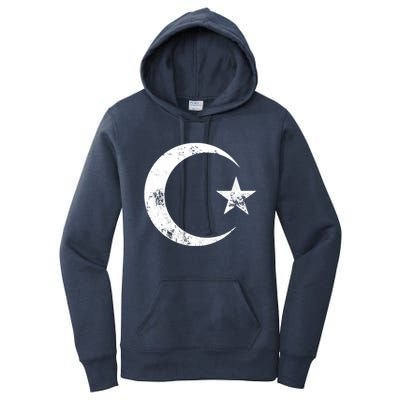 Islam Symbol Cool Islamic Muslim Sign Gift Women's Pullover Hoodie