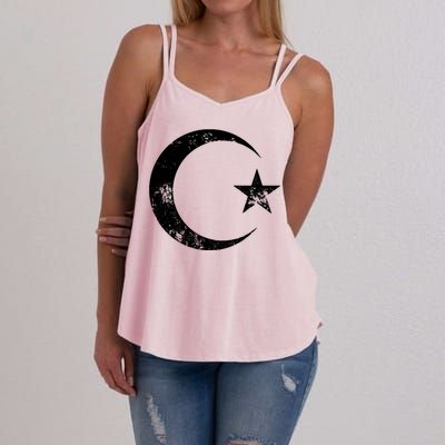 Islam Symbol Cool Islamic Muslim Sign Gift Women's Strappy Tank