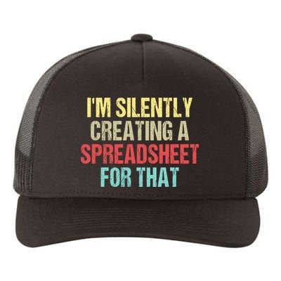 I'm Silently Creating A Spreadsheet For That Yupoong Adult 5-Panel Trucker Hat