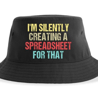 I'm Silently Creating A Spreadsheet For That Sustainable Bucket Hat