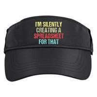 I'm Silently Creating A Spreadsheet For That Adult Drive Performance Visor