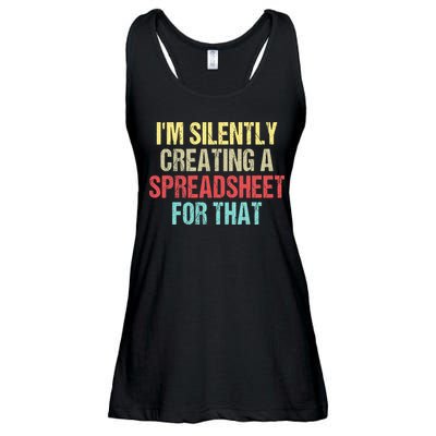 I'm Silently Creating A Spreadsheet For That Ladies Essential Flowy Tank