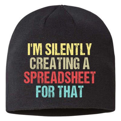 I'm Silently Creating A Spreadsheet For That Sustainable Beanie