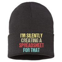 I'm Silently Creating A Spreadsheet For That Sustainable Knit Beanie