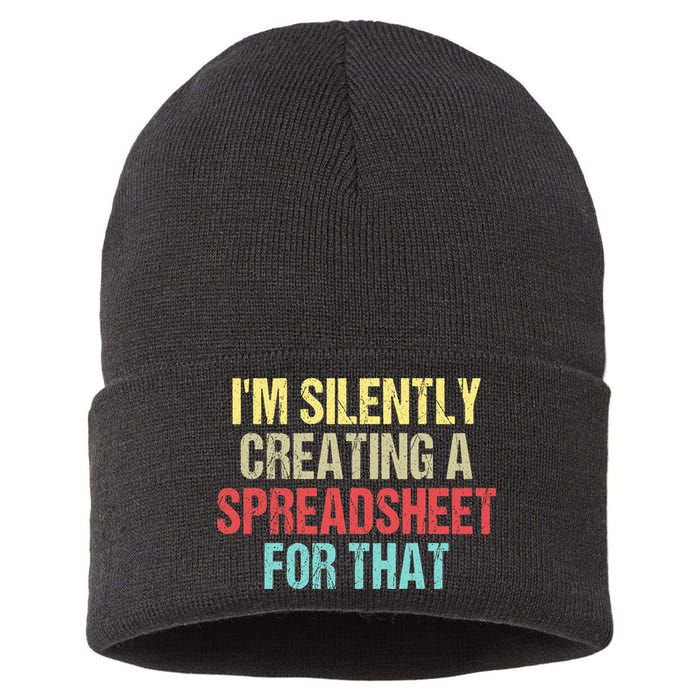 I'm Silently Creating A Spreadsheet For That Sustainable Knit Beanie