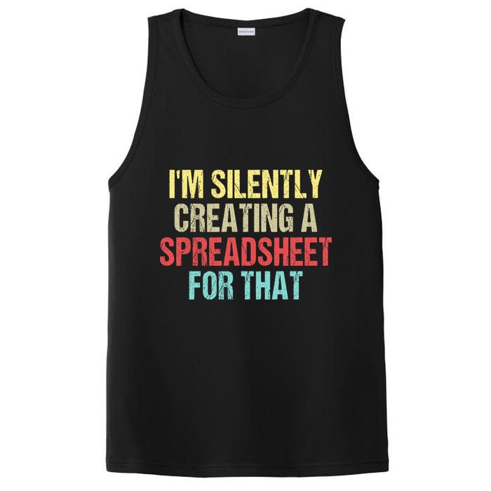 I'm Silently Creating A Spreadsheet For That PosiCharge Competitor Tank