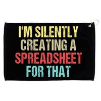 I'm Silently Creating A Spreadsheet For That Grommeted Golf Towel