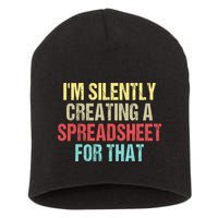 I'm Silently Creating A Spreadsheet For That Short Acrylic Beanie