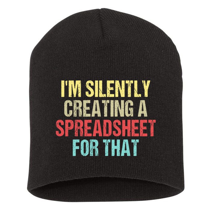 I'm Silently Creating A Spreadsheet For That Short Acrylic Beanie