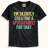 I'm Silently Creating A Spreadsheet For That Kids Tie-Dye T-Shirt