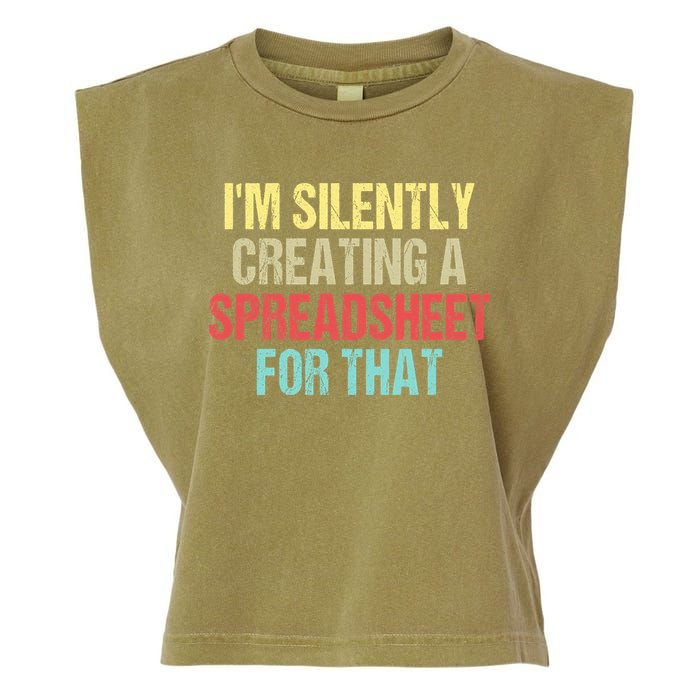 I'm Silently Creating A Spreadsheet For That Garment-Dyed Women's Muscle Tee