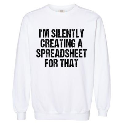 I'm Silently Creating A Spreadsheet For That Garment-Dyed Sweatshirt