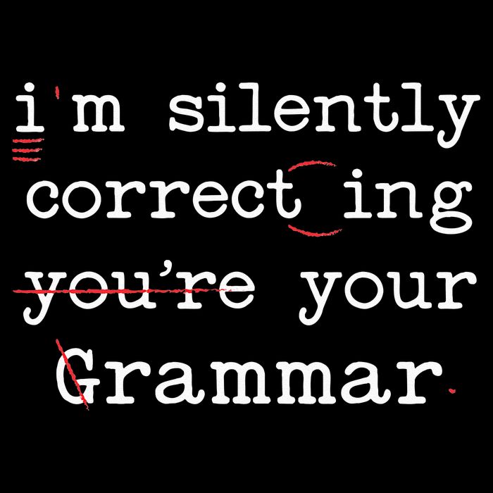 I'm Silently Correcting Your Grammar Police English Teacher Button