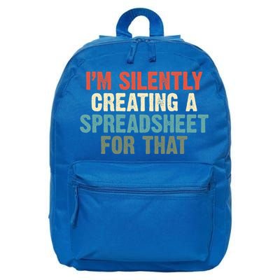 Im Silently Creating A Spreadsheet For That Office Worker Gift 16 in Basic Backpack