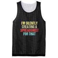 Im Silently Creating A Spreadsheet For That Funny Saying Mesh Reversible Basketball Jersey Tank