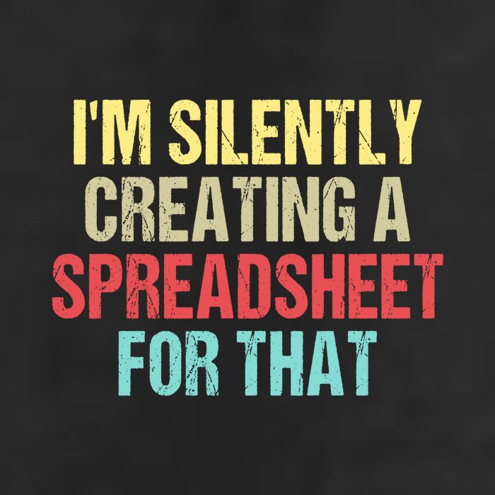 Im Silently Creating A Spreadsheet For That Funny Saying Microfiber Hand Towel
