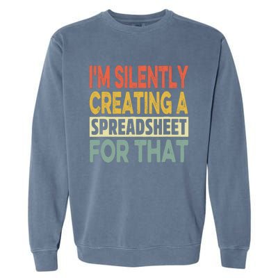 IM Silently Creating A Spreadsheet For That Garment-Dyed Sweatshirt