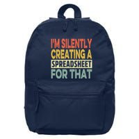 IM Silently Creating A Spreadsheet For That 16 in Basic Backpack