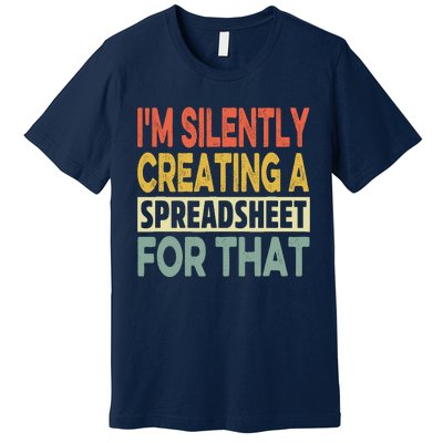 IM Silently Creating A Spreadsheet For That Premium T-Shirt