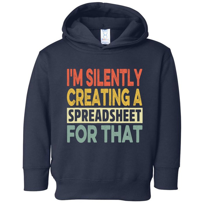 IM Silently Creating A Spreadsheet For That Toddler Hoodie