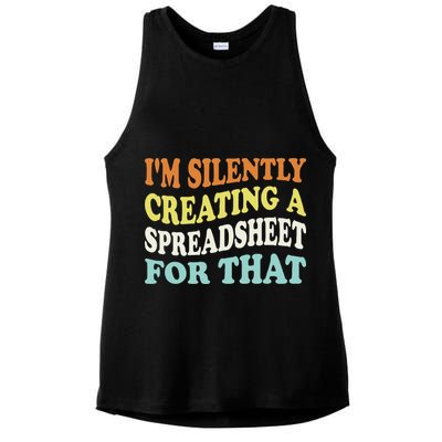 IM Silently Creating A Spreadsheet For That Ladies PosiCharge Tri-Blend Wicking Tank