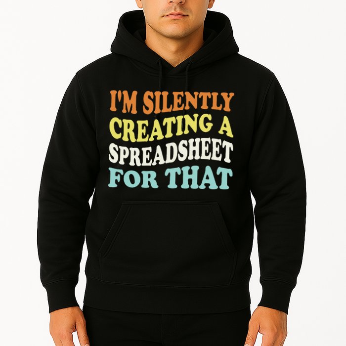 IM Silently Creating A Spreadsheet For That Hoodie