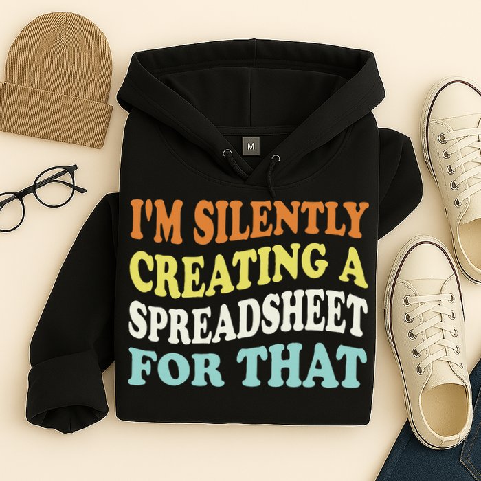 IM Silently Creating A Spreadsheet For That Hoodie