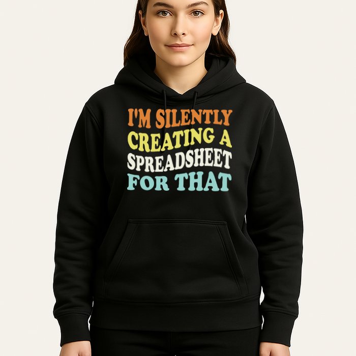 IM Silently Creating A Spreadsheet For That Hoodie
