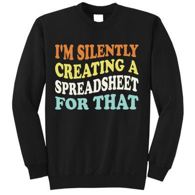 IM Silently Creating A Spreadsheet For That Sweatshirt