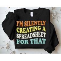 IM Silently Creating A Spreadsheet For That Sweatshirt