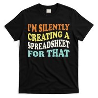 IM Silently Creating A Spreadsheet For That T-Shirt