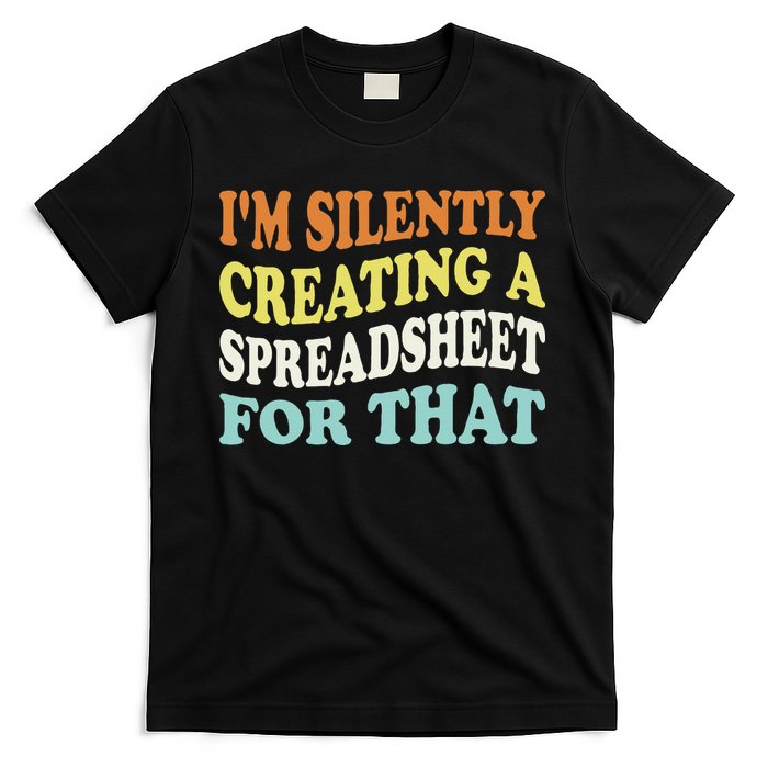 IM Silently Creating A Spreadsheet For That T-Shirt