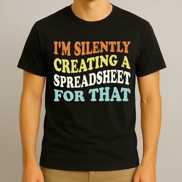 IM Silently Creating A Spreadsheet For That T-Shirt