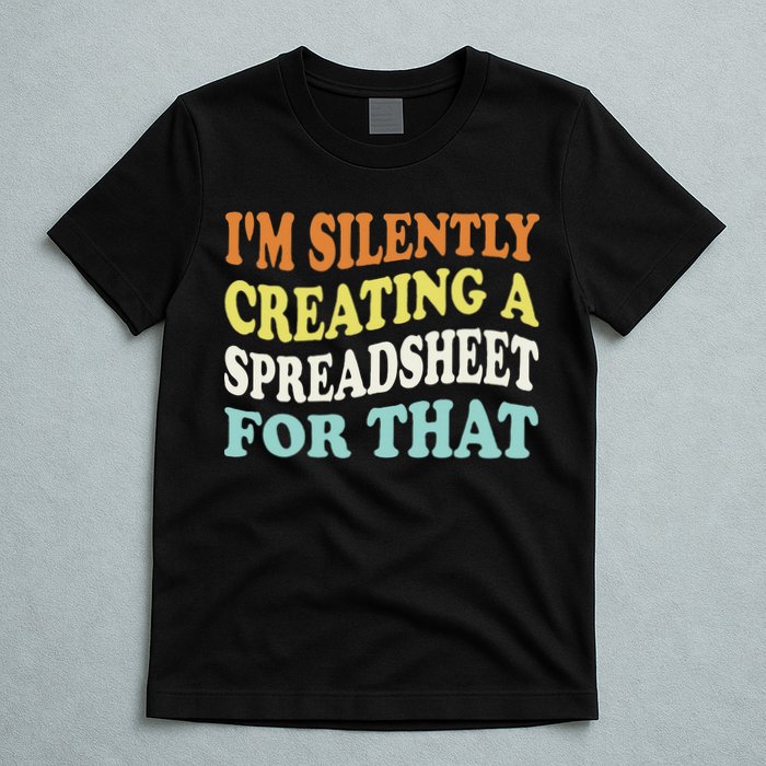 IM Silently Creating A Spreadsheet For That T-Shirt