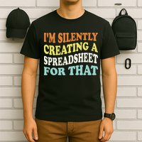 IM Silently Creating A Spreadsheet For That T-Shirt