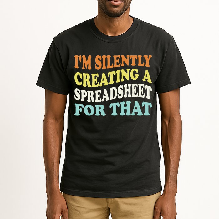 IM Silently Creating A Spreadsheet For That Tall T-Shirt