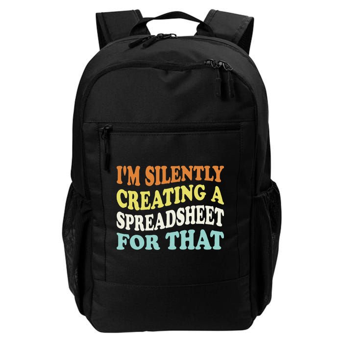 IM Silently Creating A Spreadsheet For That Backpack