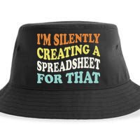 IM Silently Creating A Spreadsheet For That Sustainable Bucket Hat