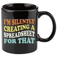 IM Silently Creating A Spreadsheet For That 11oz C Handle Ceramic Mug