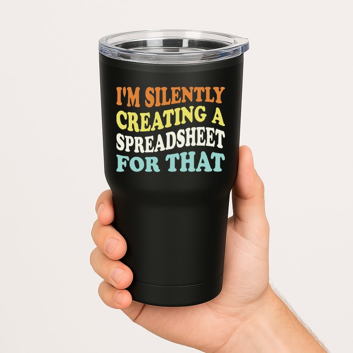 IM Silently Creating A Spreadsheet For That Tumbler