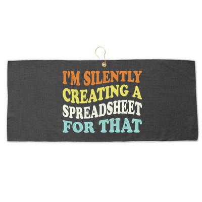 IM Silently Creating A Spreadsheet For That Large Microfiber Waffle Golf Towel