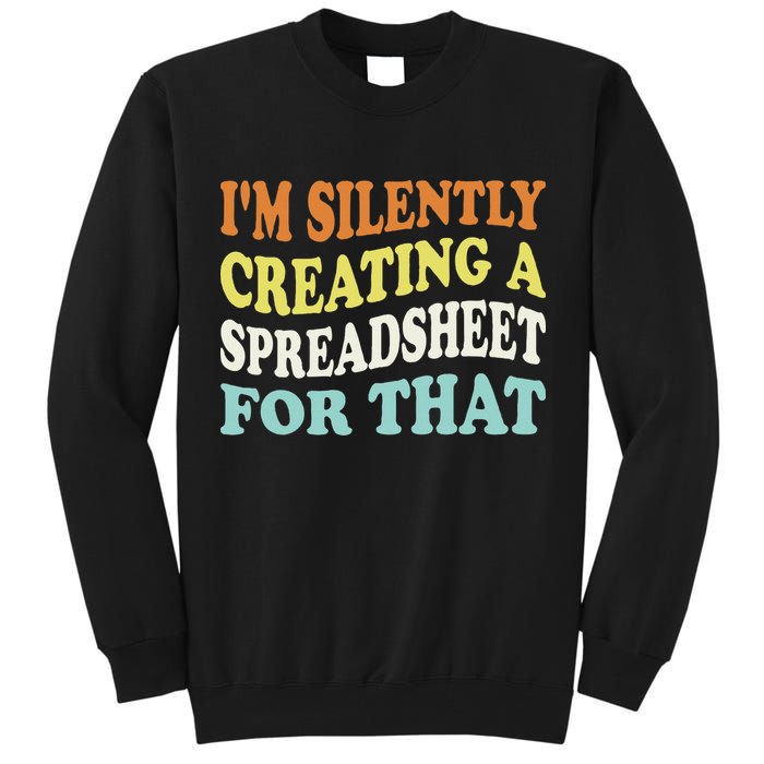IM Silently Creating A Spreadsheet For That Tall Sweatshirt