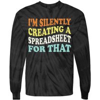 IM Silently Creating A Spreadsheet For That Tie-Dye Long Sleeve Shirt