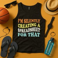 IM Silently Creating A Spreadsheet For That Tank Top